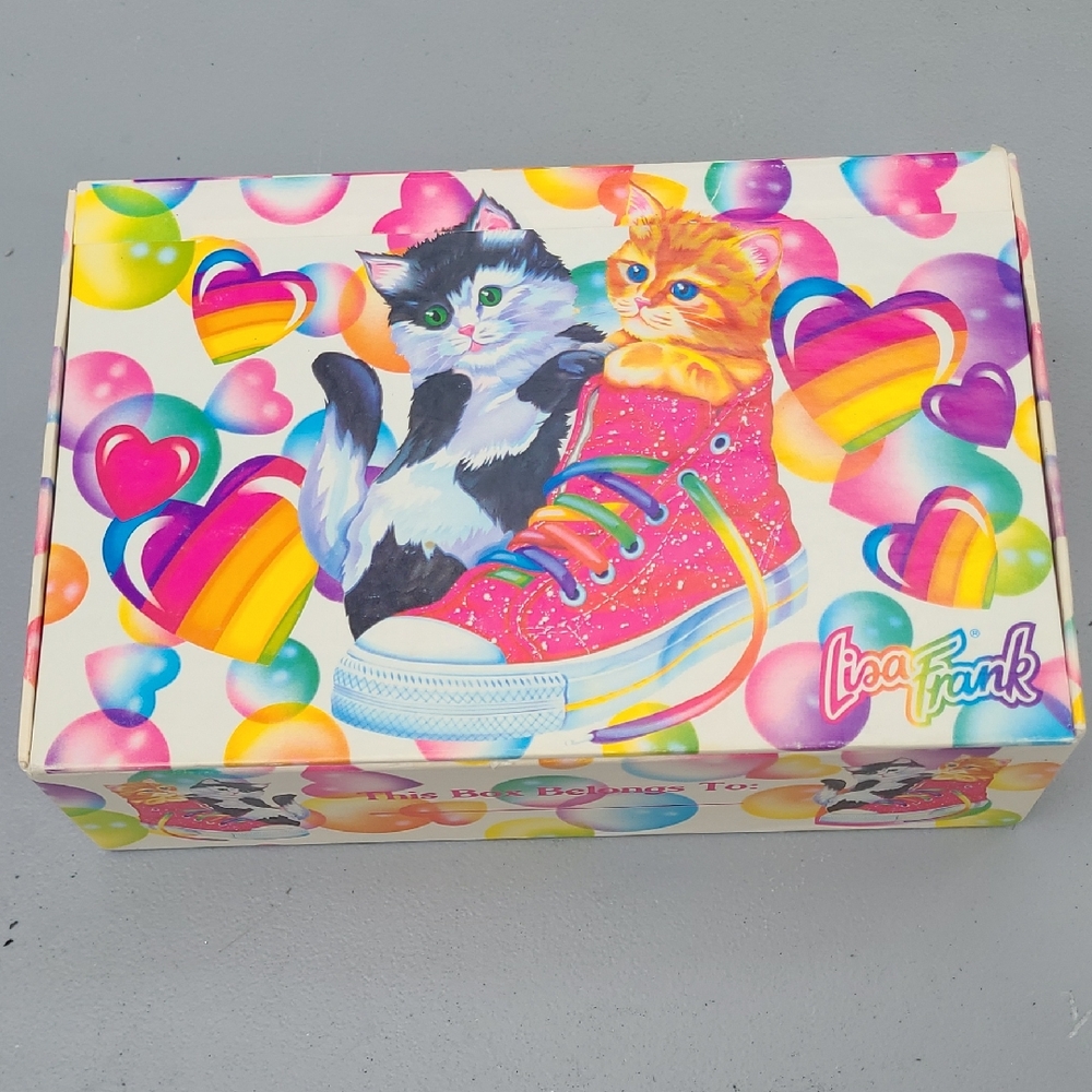 Lisa Frank 90s Pencil Box